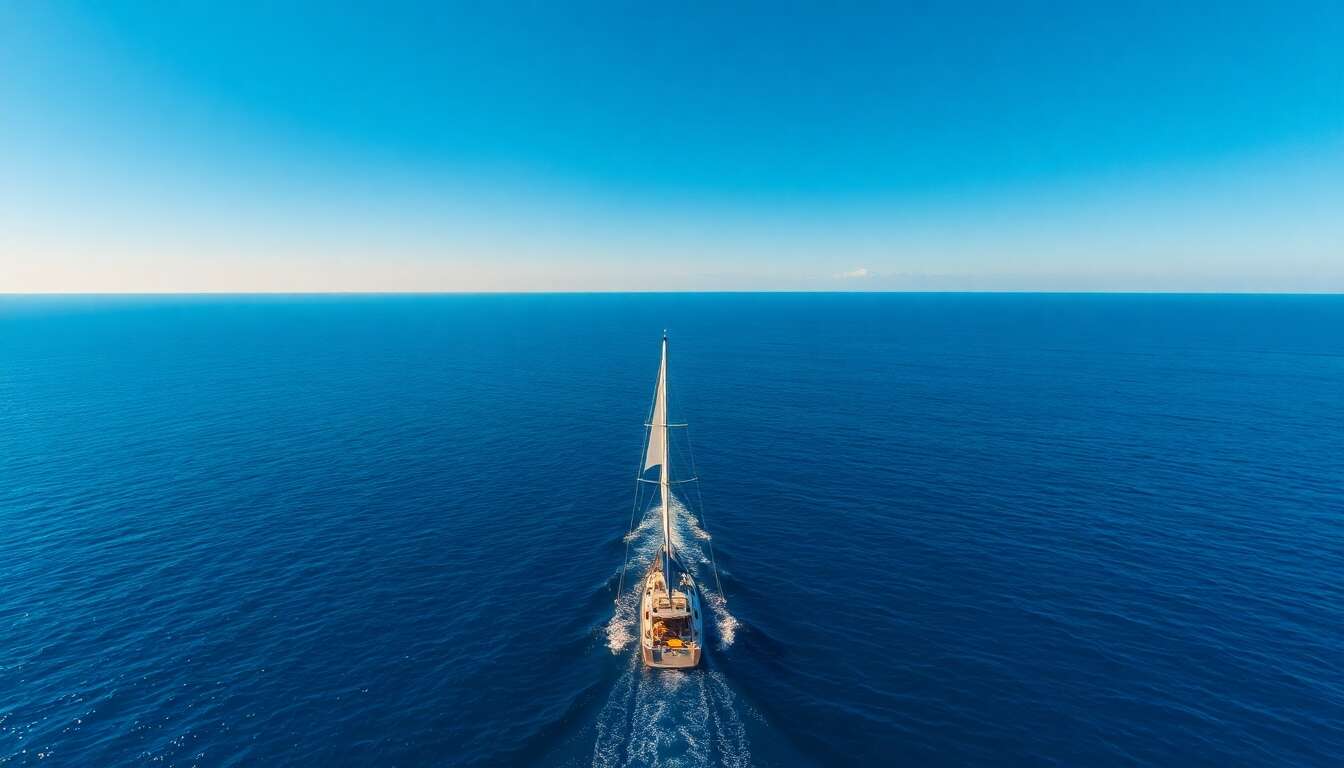 Les voies du tour du monde : du ciel à la mer Les voies du tour du monde : du ciel à la mer