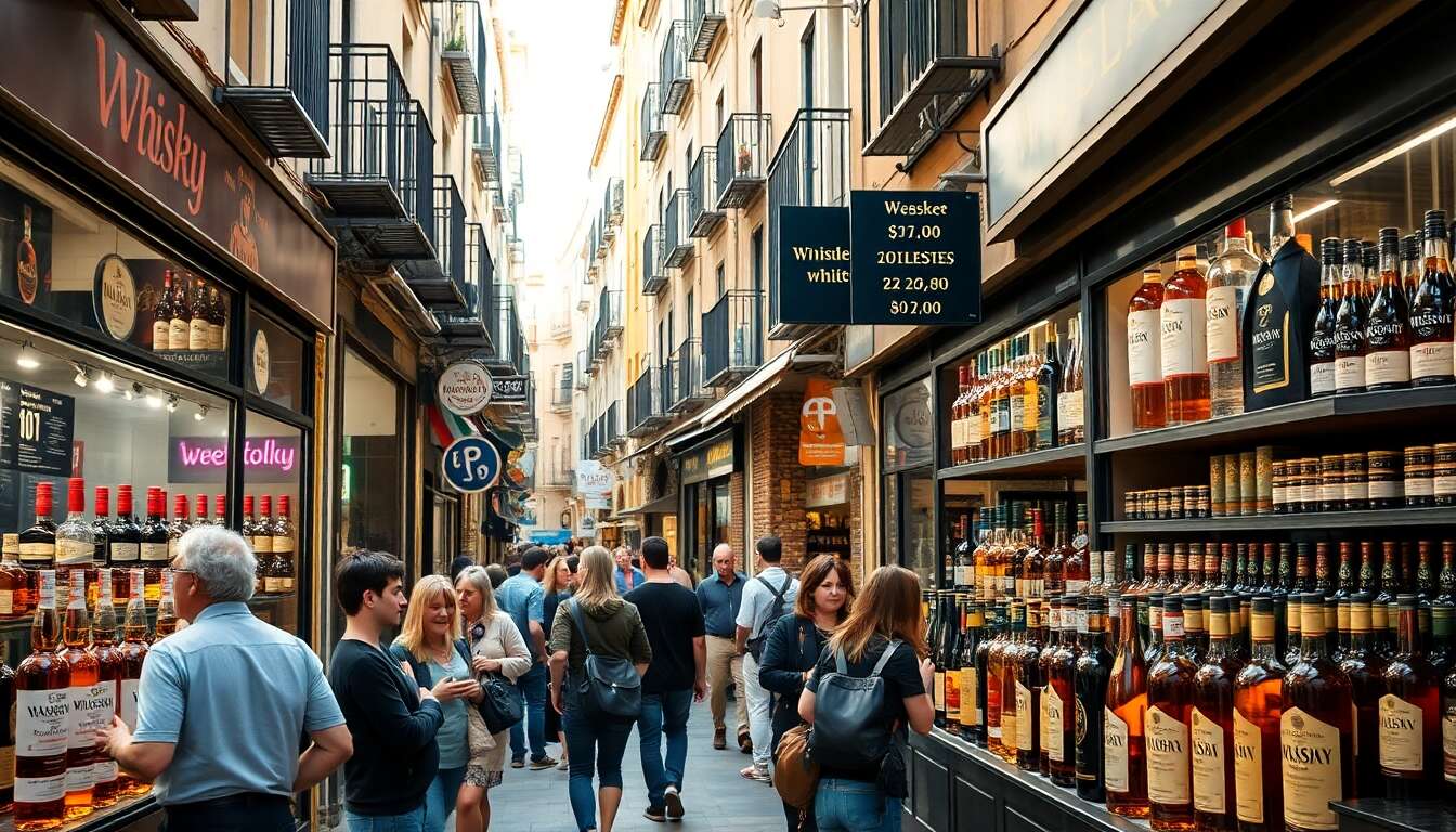 Légalité et quotas pour le retour de whisky depuis l'espagne Légalité et quotas pour le retour de whisky depuis l'espagne