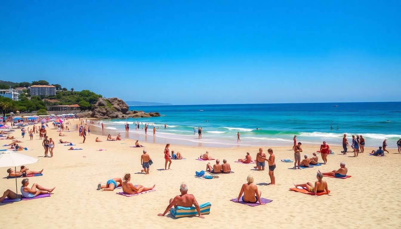 Se prélasser sur les plages de lloret et fenals Se prélasser sur les plages de lloret et fenals