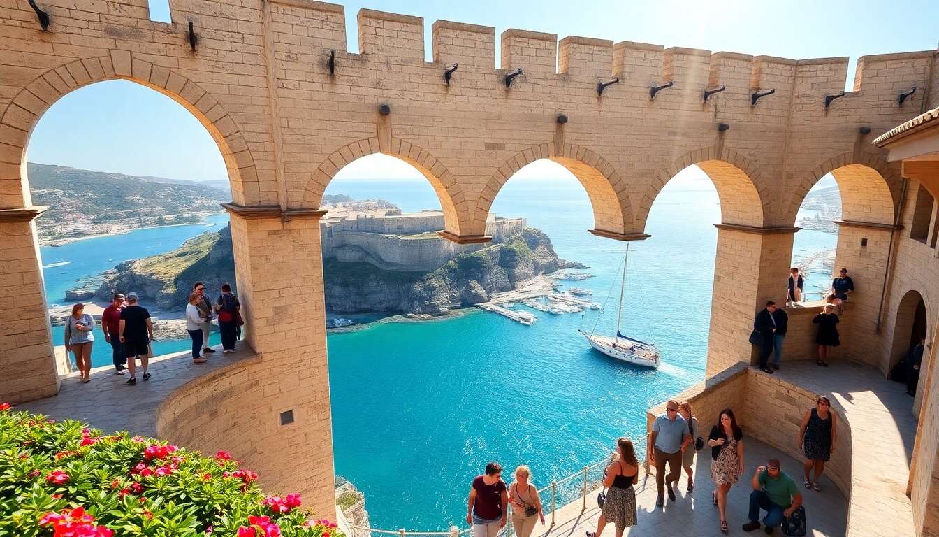 Explorer la citadelle génoise de calvi Explorer la citadelle génoise de calvi