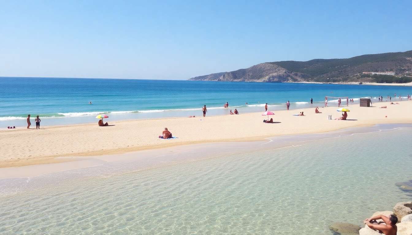 Se détendre sur la plage de calvi Se détendre sur la plage de calvi