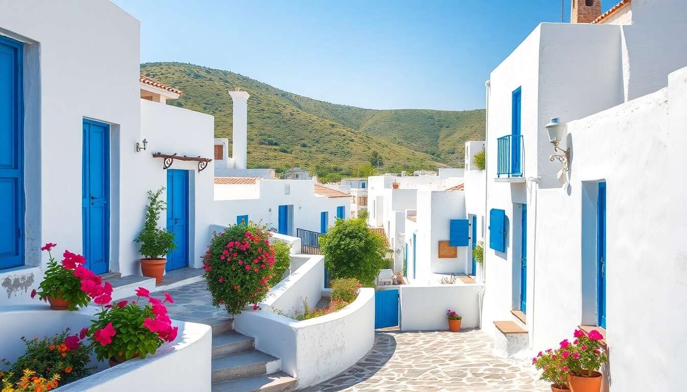 Découvrir le village traditionnel de lefkès Découvrir le village traditionnel de lefkès