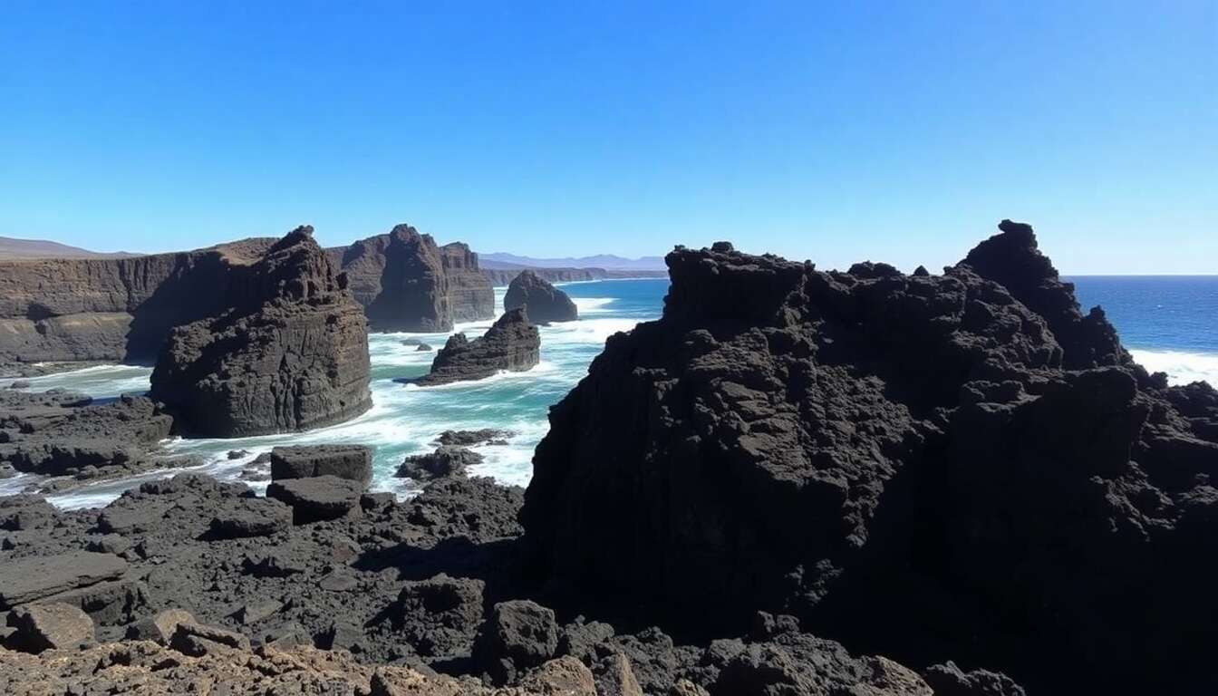 Localisation de los hervideros