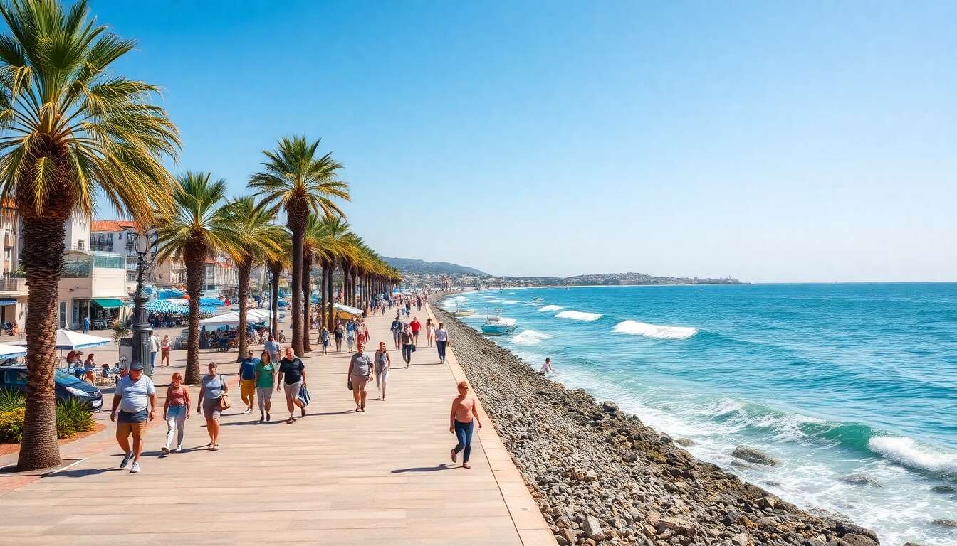 D&eacute;couvrez la promenade du front de mer d'argel&egrave;s-sur-mer