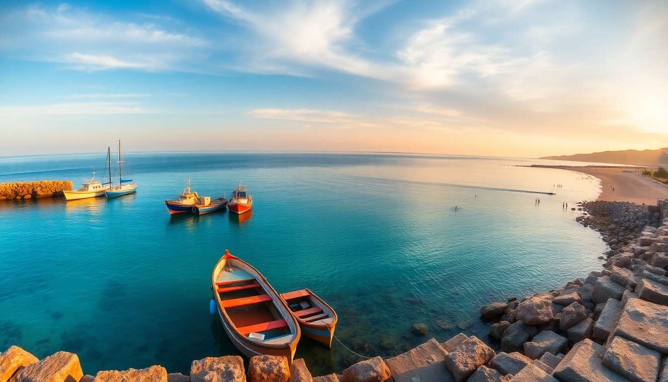 Sports nautiques et d&eacute;tente sur les plages de porto torres