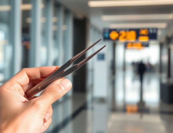 Peut-on Emporter une Pince à Épiler en Avion ?