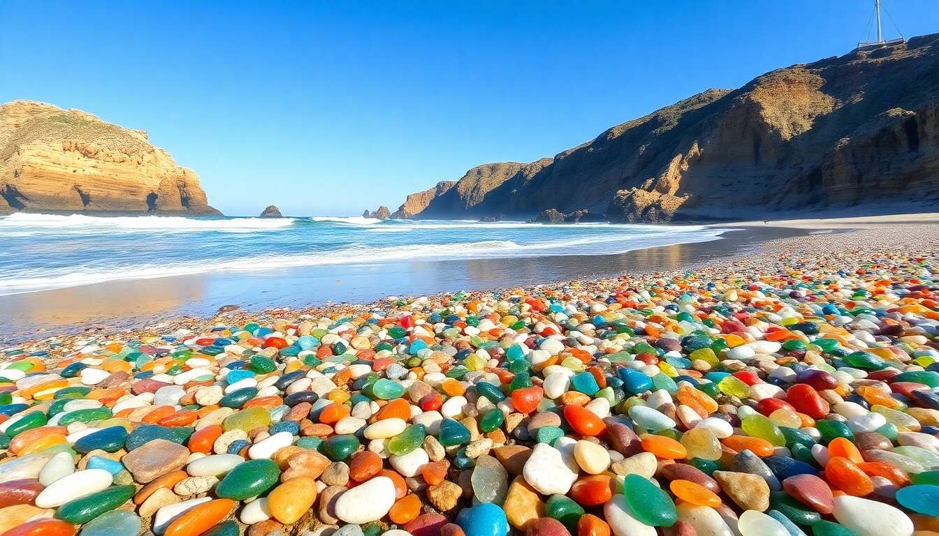 Comment se rendre à glass beach ?