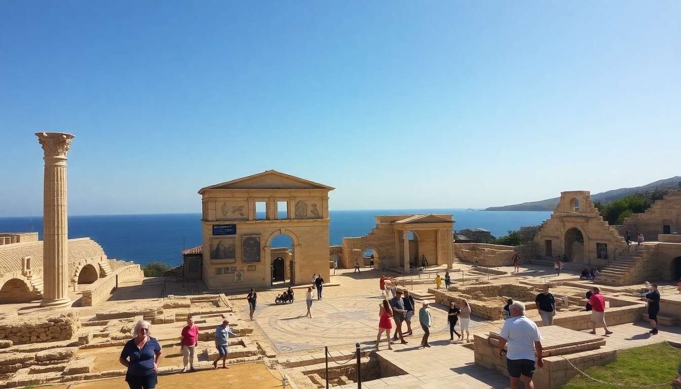 Visiter le parc archéologique de kato paphos Visiter le parc archéologique de kato paphos