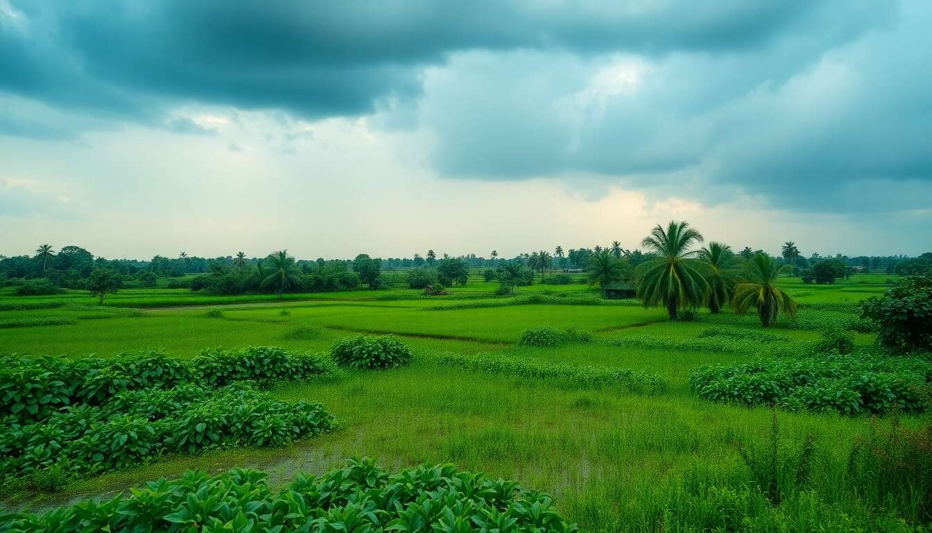 La saison des pluies : richesses naturelles