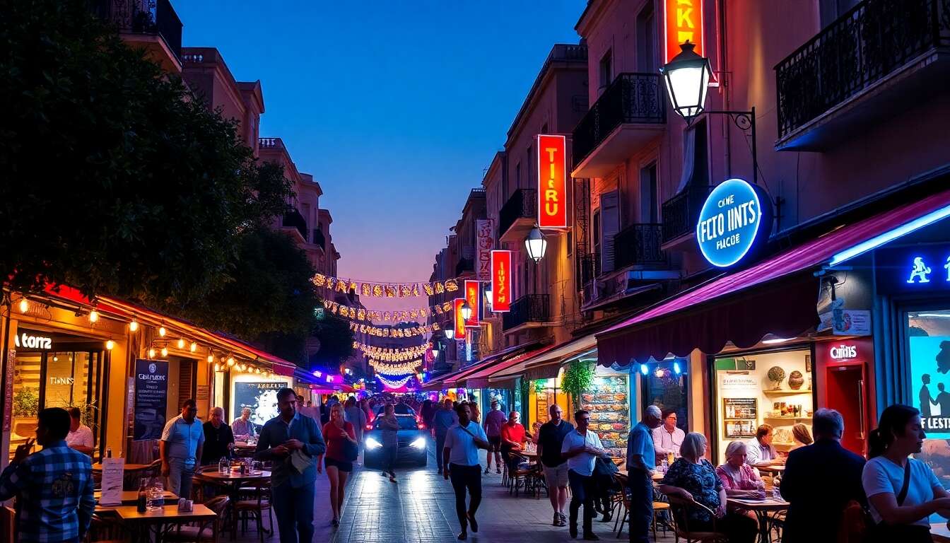 D&eacute;couvrir la vie nocturne anim&eacute;e de tunis