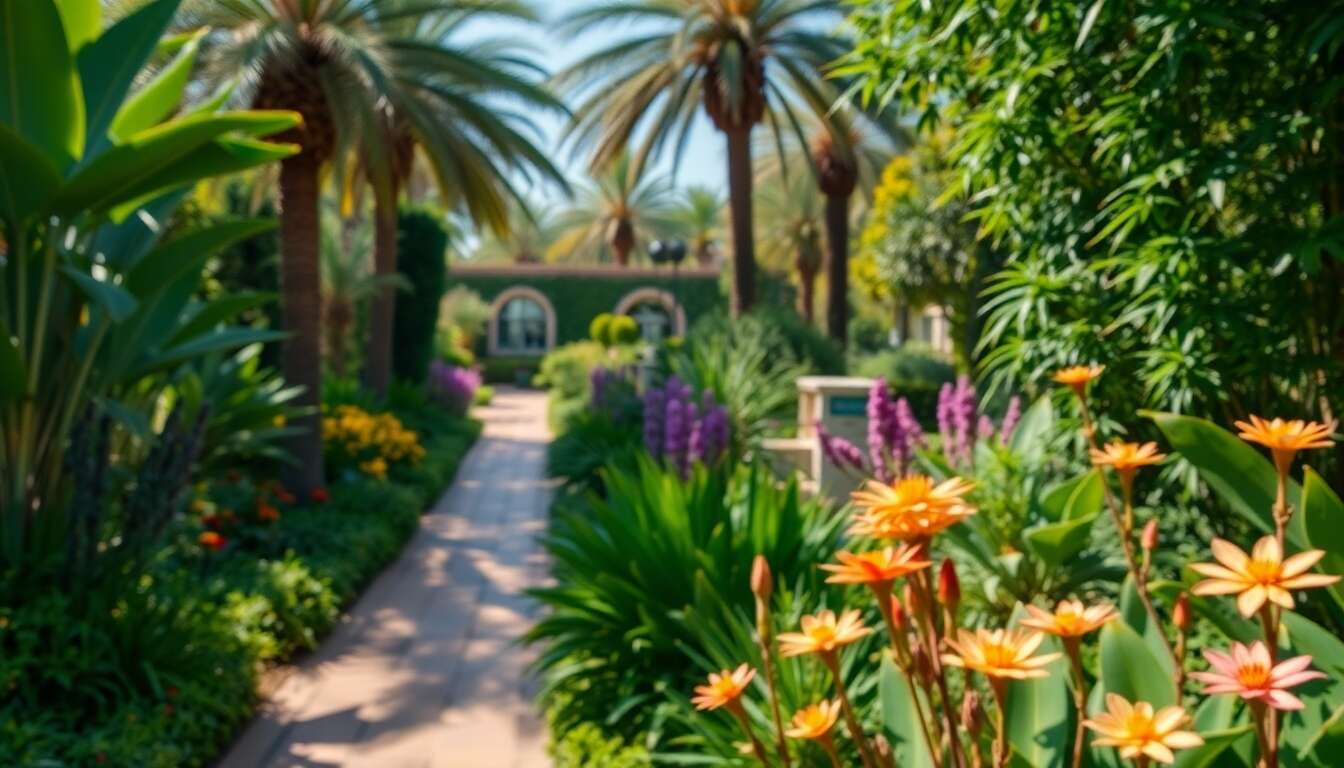 Se promener dans les jardins exotiques de rabat Se promener dans les jardins exotiques de rabat
