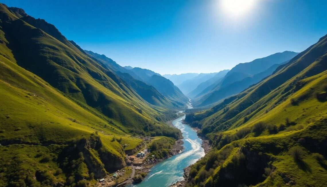 Montagne entre la mer Noire et la mer Caspienne : découvrez ce joyau naturel