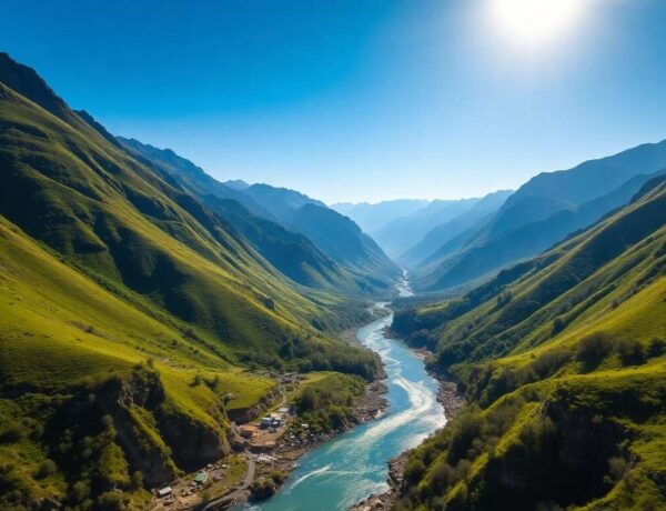 Montagne entre la mer Noire et la mer Caspienne : découvrez ce joyau naturel