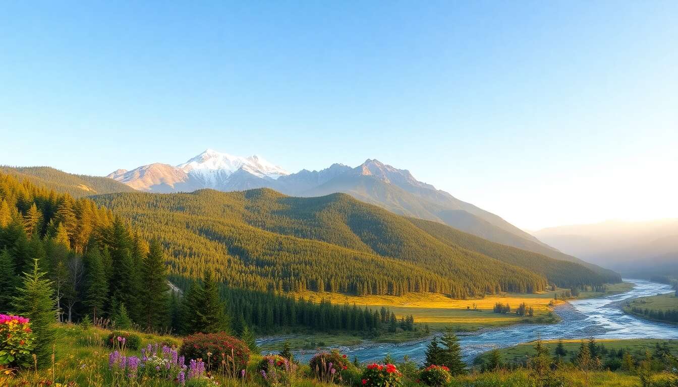 La biodiversit&eacute; unique des montagnes caucasiennes