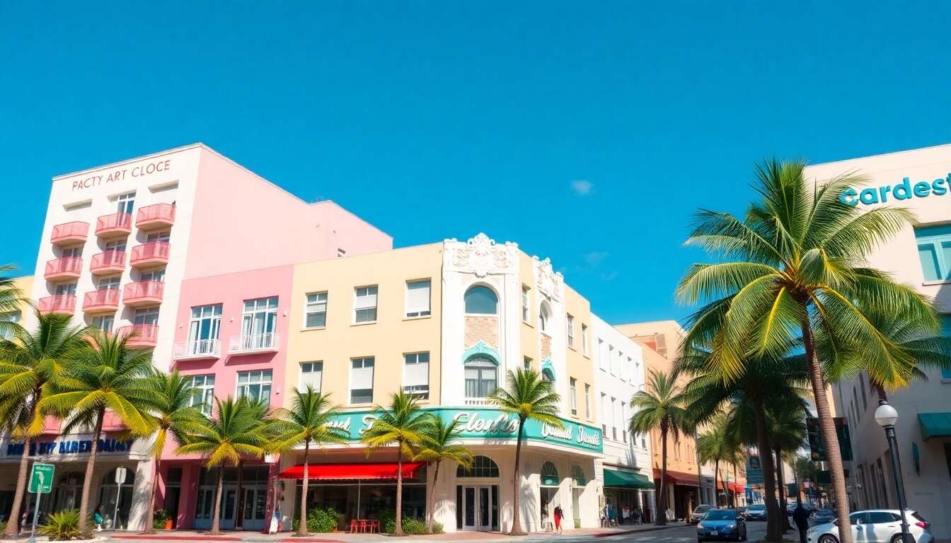 Explorer le quartier art déco de miami beach Explorer le quartier art déco de miami beach