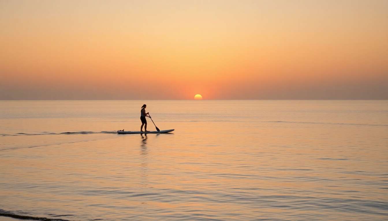 Explorer la baie en stand-up paddle