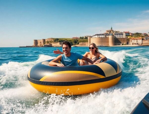 Bouée tractée à Saint-Malo : sensations fortes garanties