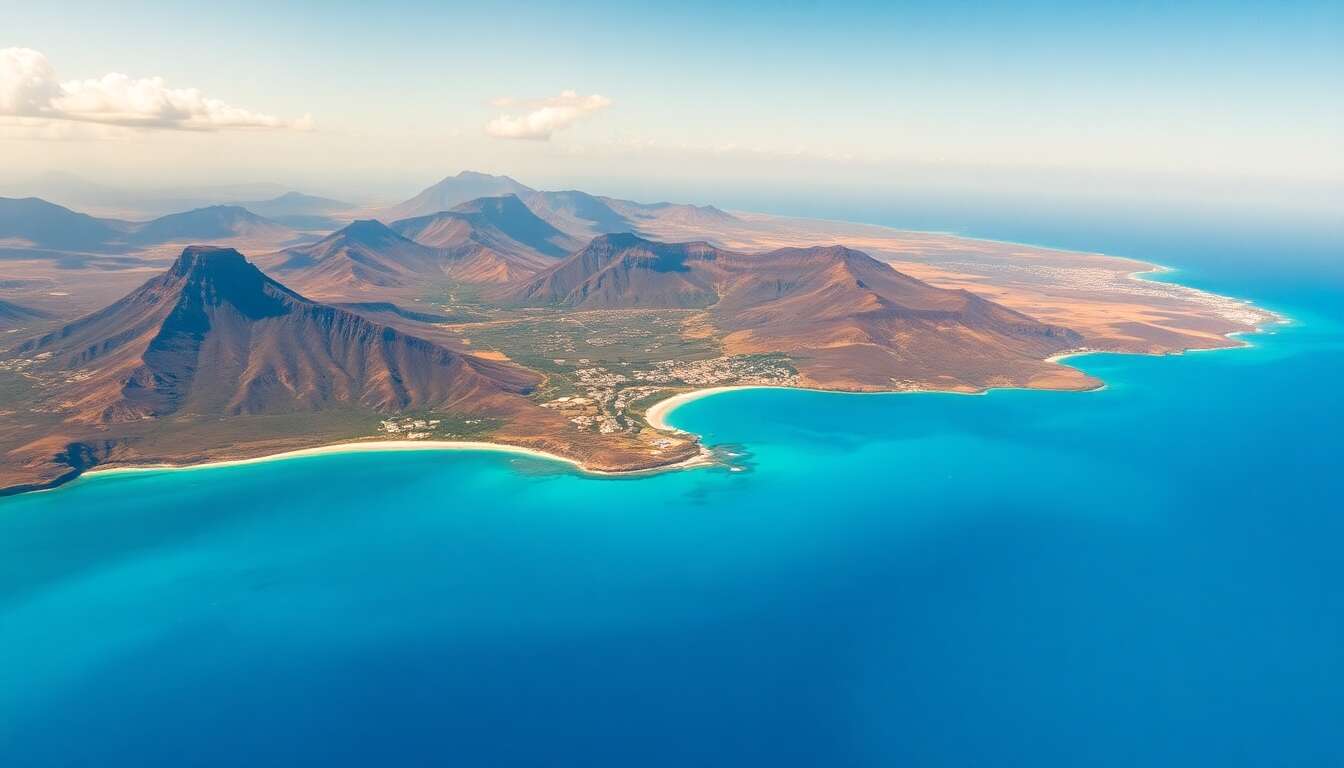 Les îles principales du cap-vert Les îles principales du cap-vert