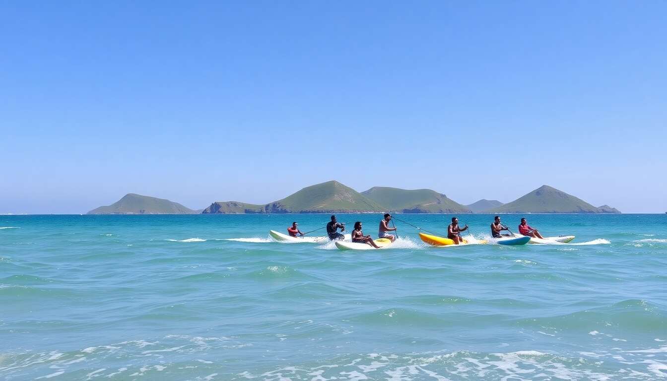 Climat id&eacute;al pour les sports nautiques