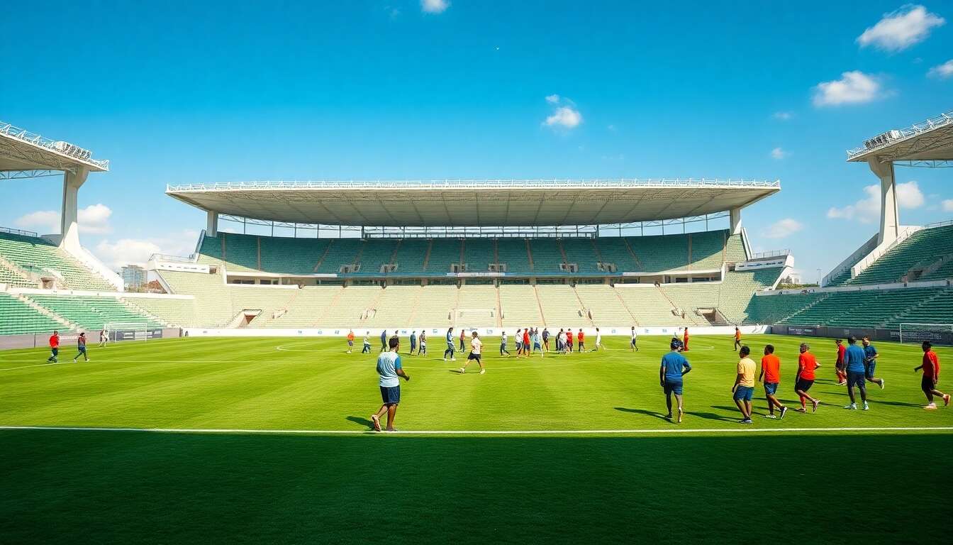 D&eacute;veloppement des infrastructures sportives au cap-vert